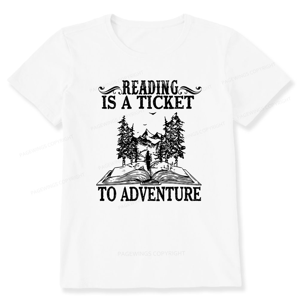 Pagewings A Ticket To Adventure Unisex Classic T-shirt