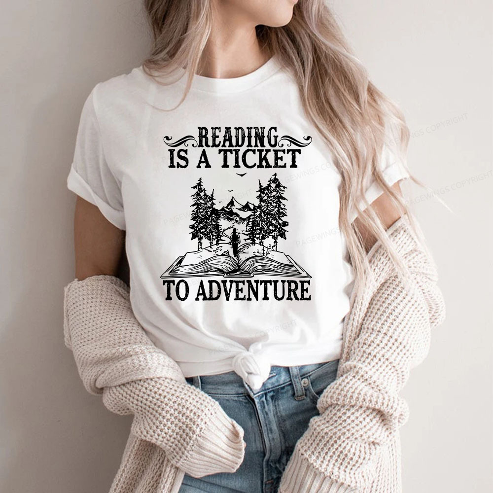 Pagewings A Ticket To Adventure Unisex Classic T-shirt