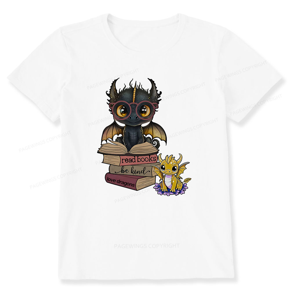 Pagewings Cute Tairn And Andarna Fourth Wing Unisex Classic T-shirt