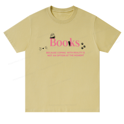 Pagewings Valentines Day Because Reality Is Not An Option Unisex Classic T-shirt