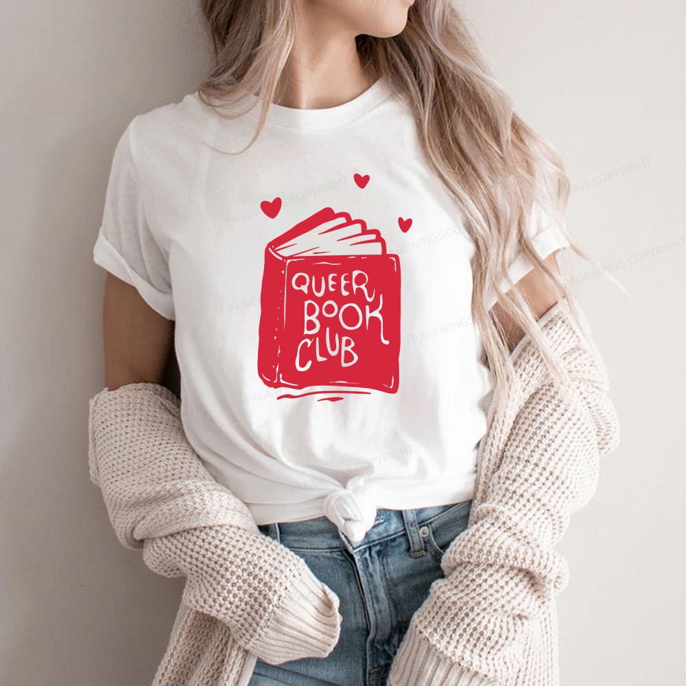 Pagewings Queer Book Club Unisex Classic T-shirt