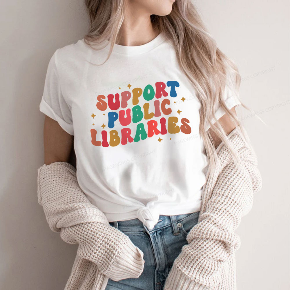 Pagewings Public Library Unisex Classic T-shirt