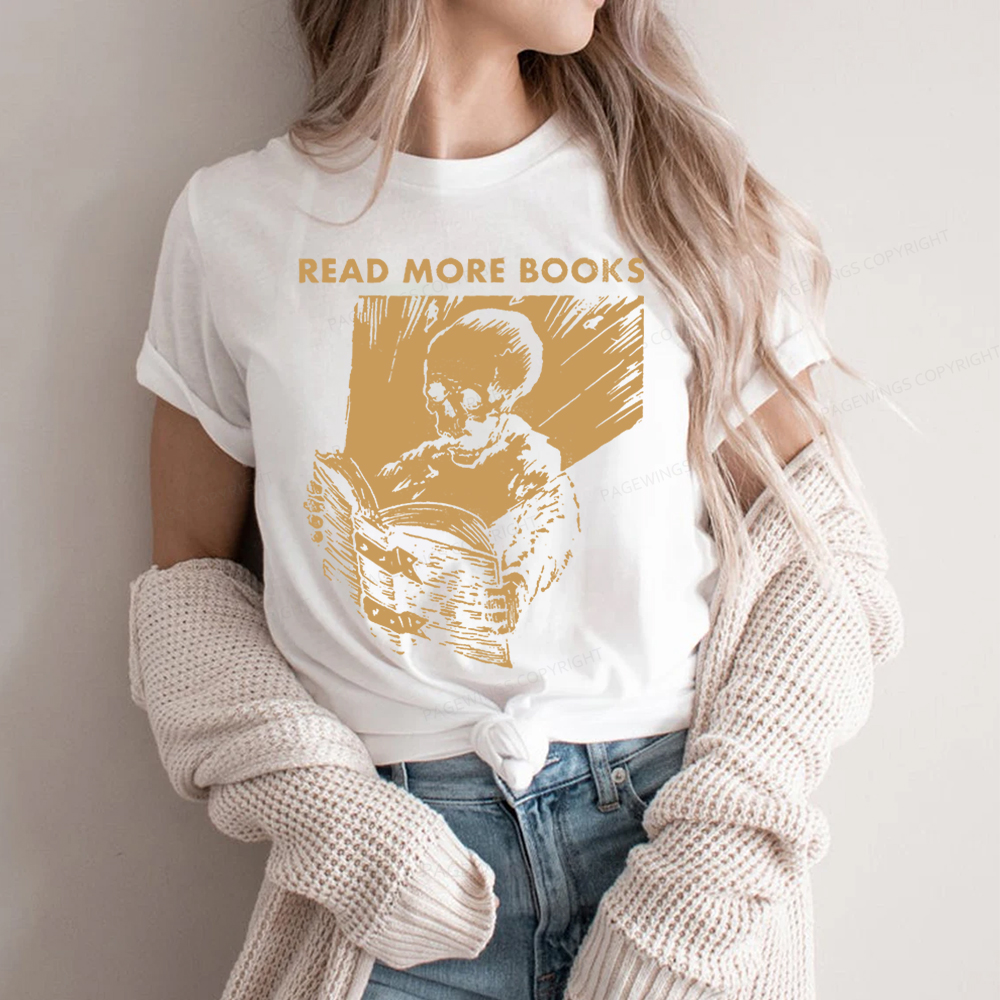 Pagewings Read More Books Unisex Classic T-shirt