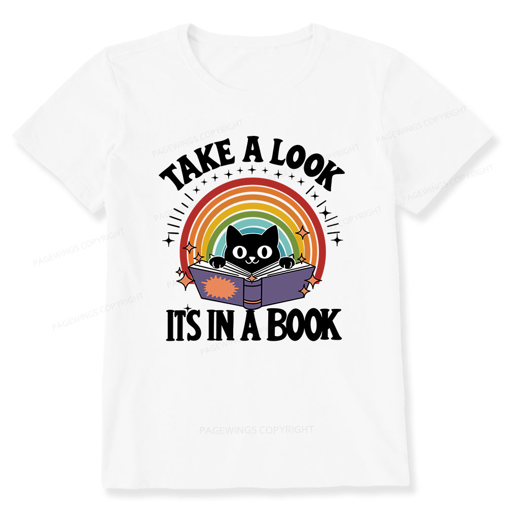 Pagewings Take A Look Its In A Book Unisex Classic T-shirt