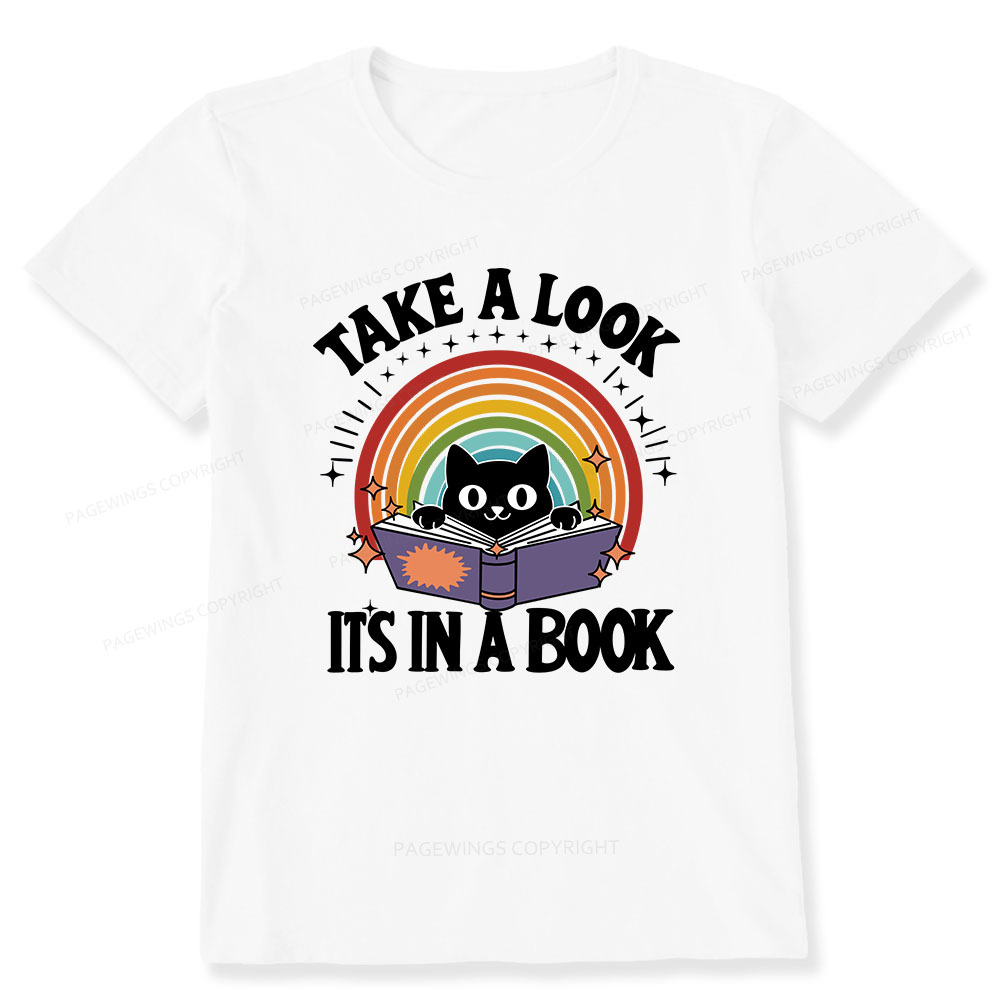 Pagewings Take A Look Its In A Book Unisex Classic T-shirt
