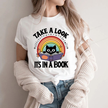 Pagewings Take A Look Its In A Book Unisex Classic T-shirt
