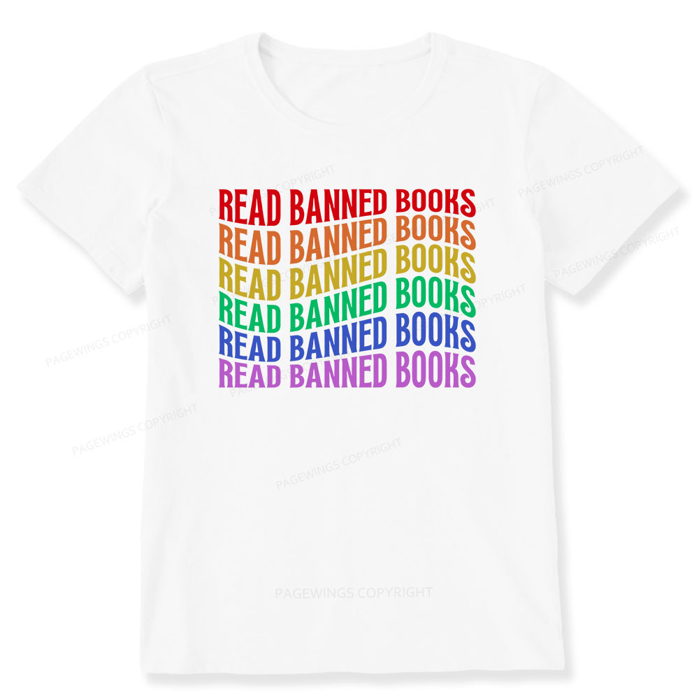 Pagewings Read Banned Books Unisex Classic T-shirt