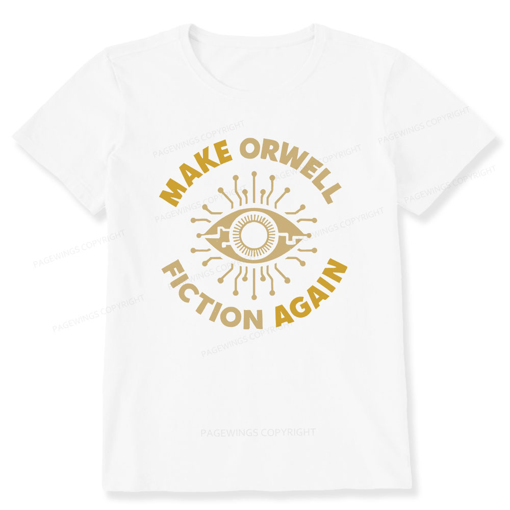Pagewings Make Orwell Fiction Again Unisex Classic T-shirt
