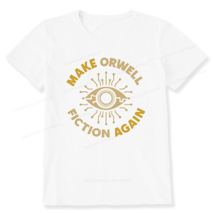 Pagewings Make Orwell Fiction Again Unisex Classic T-shirt