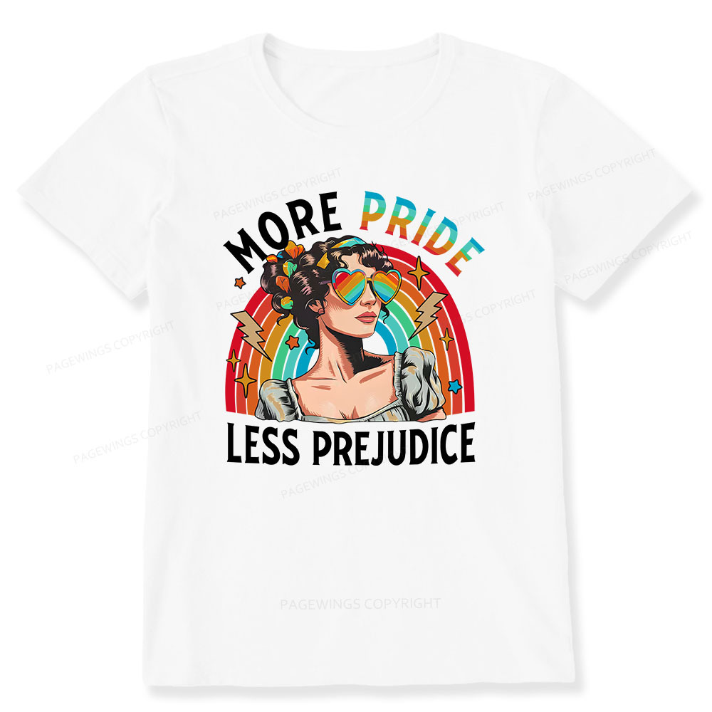 Pagewings More Pride Less Prejudice Unisex Classic T-shirt
