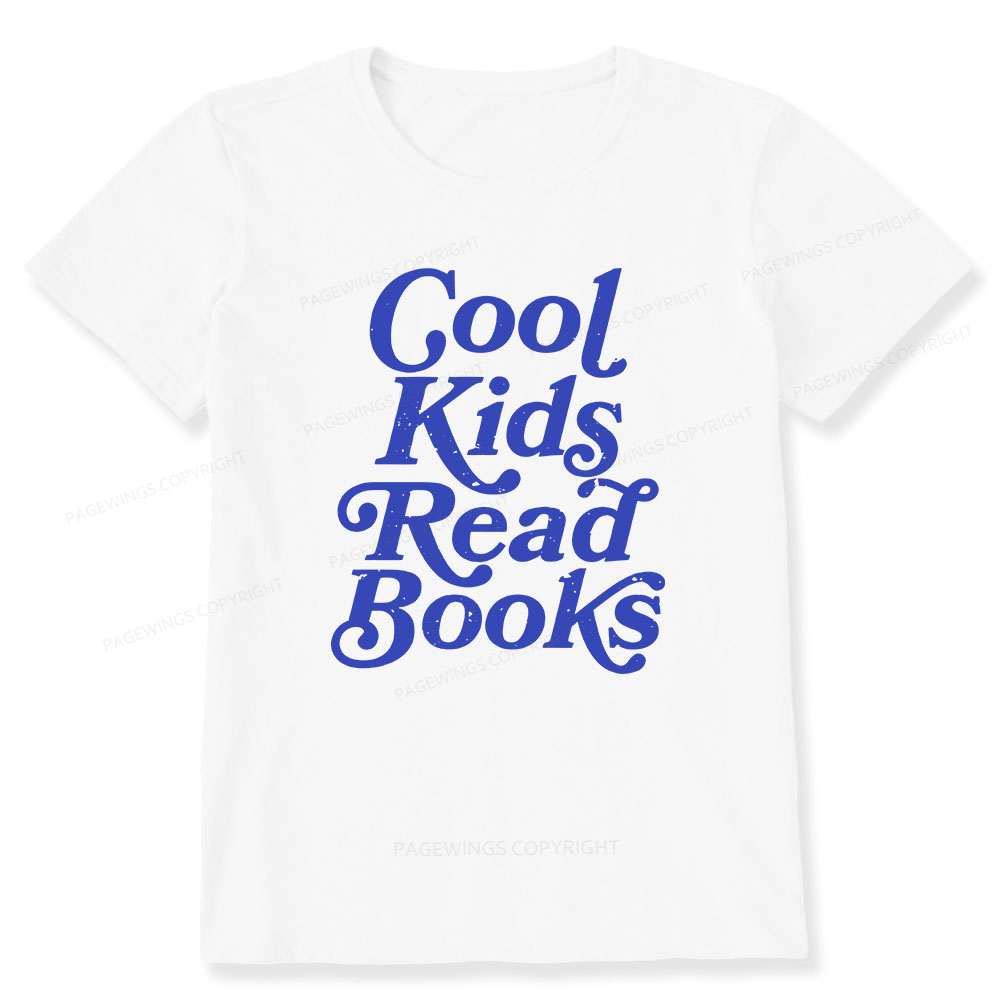 Pagewings Cool Kids Read Books Unisex Classic T-shirt