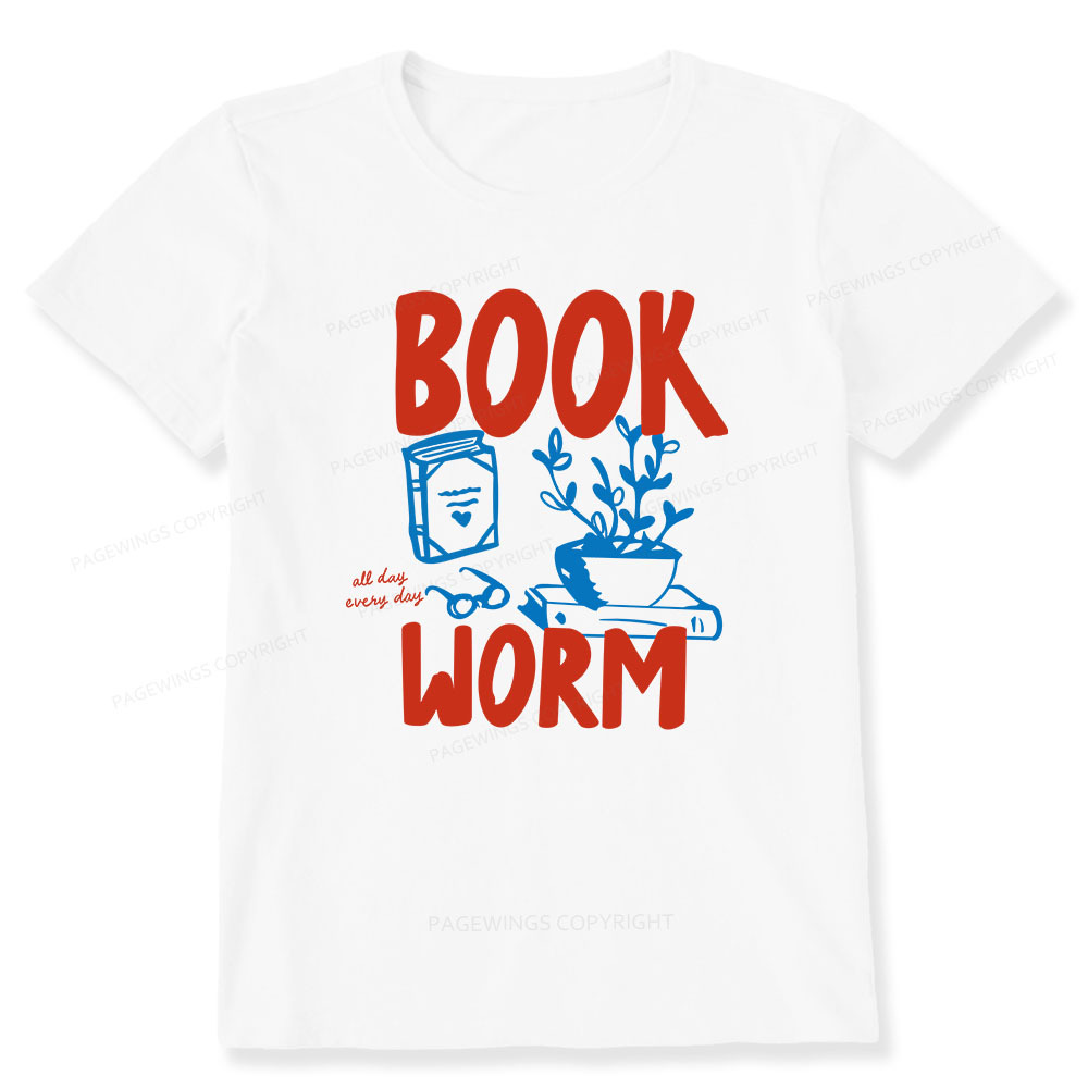 Pagewings Bookworm Unisex Classic T-shirt