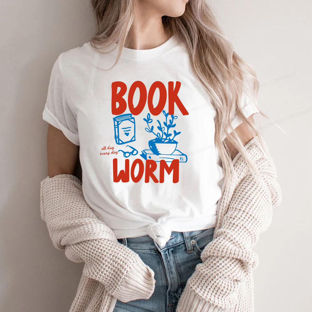 Pagewings Bookworm Unisex Classic T-shirt