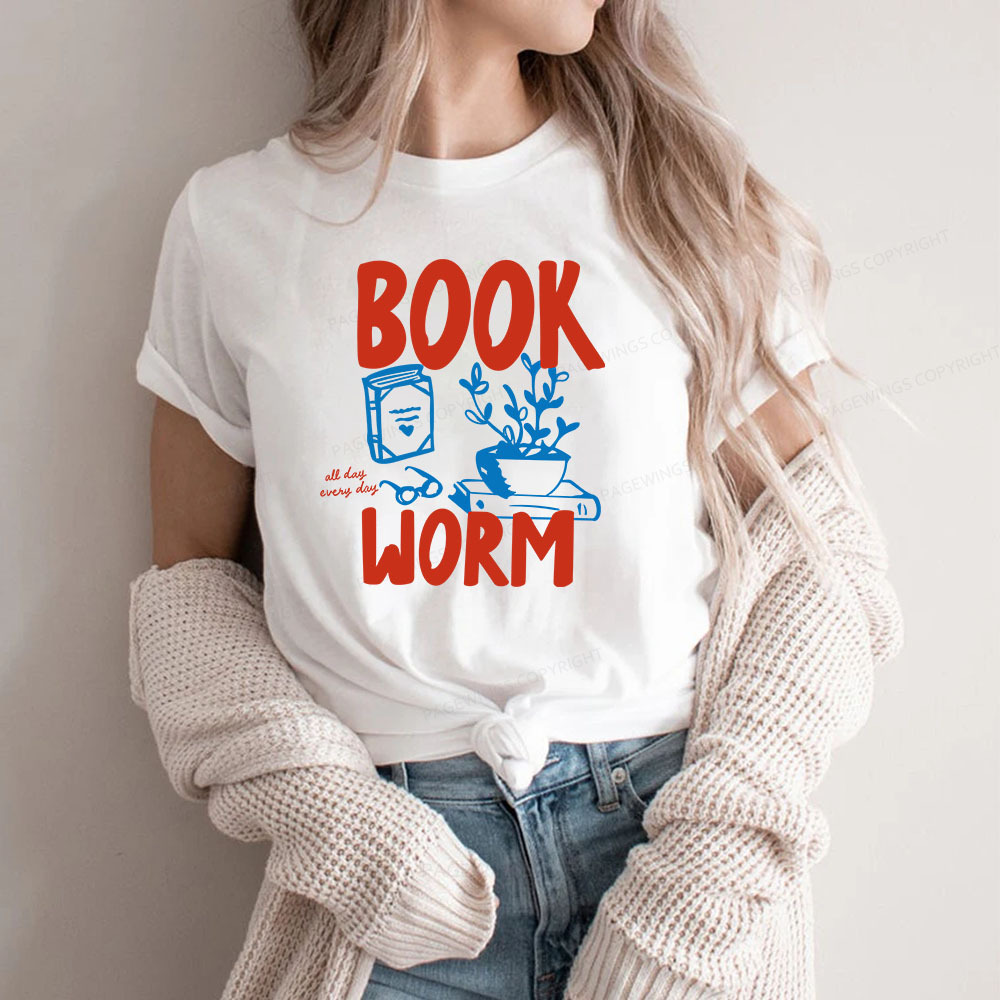 Pagewings Bookworm Unisex Classic T-shirt