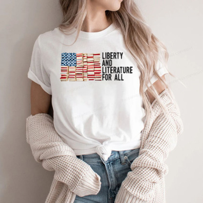 Pagewings Liberty And Literature For All Unisex Classic T-shirt