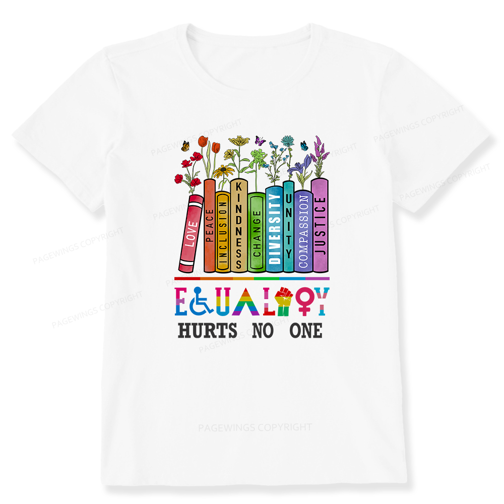 Pagewings Equality Hurts No One Unisex Classic T-shirt