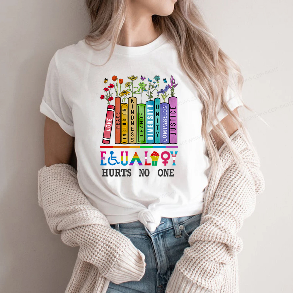 Pagewings Equality Hurts No One Unisex Classic T-shirt