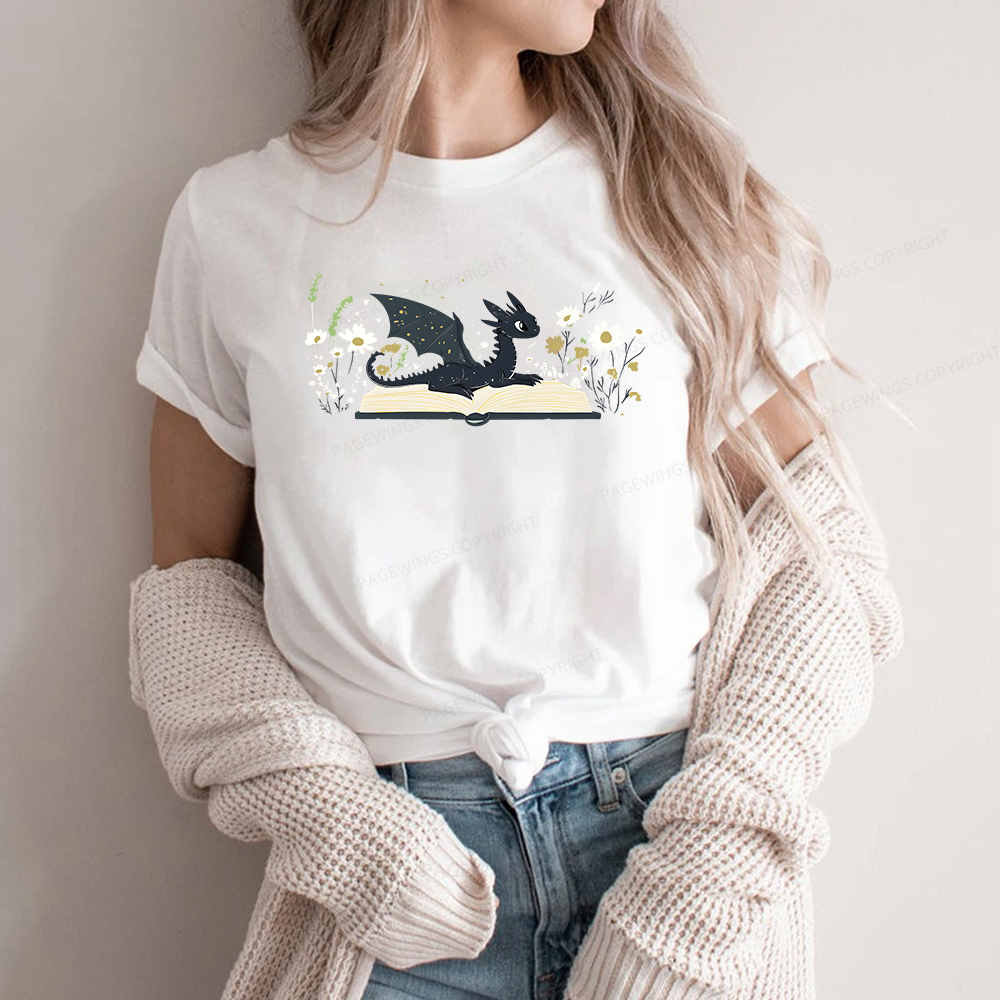Pagewings Dragon Book Unisex Classic T-shirt