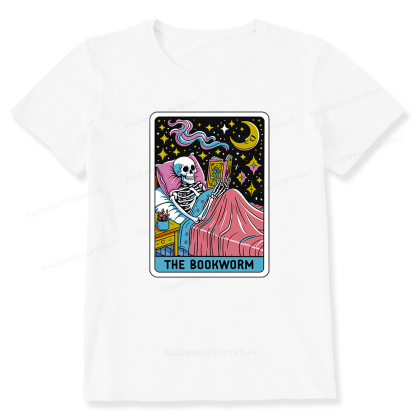 Pagewings The Bookworm Tarot Card Unisex Classic T-shirt