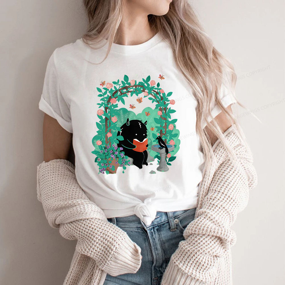 Pagewings Book Reading Monster Unisex Classic T-shirt