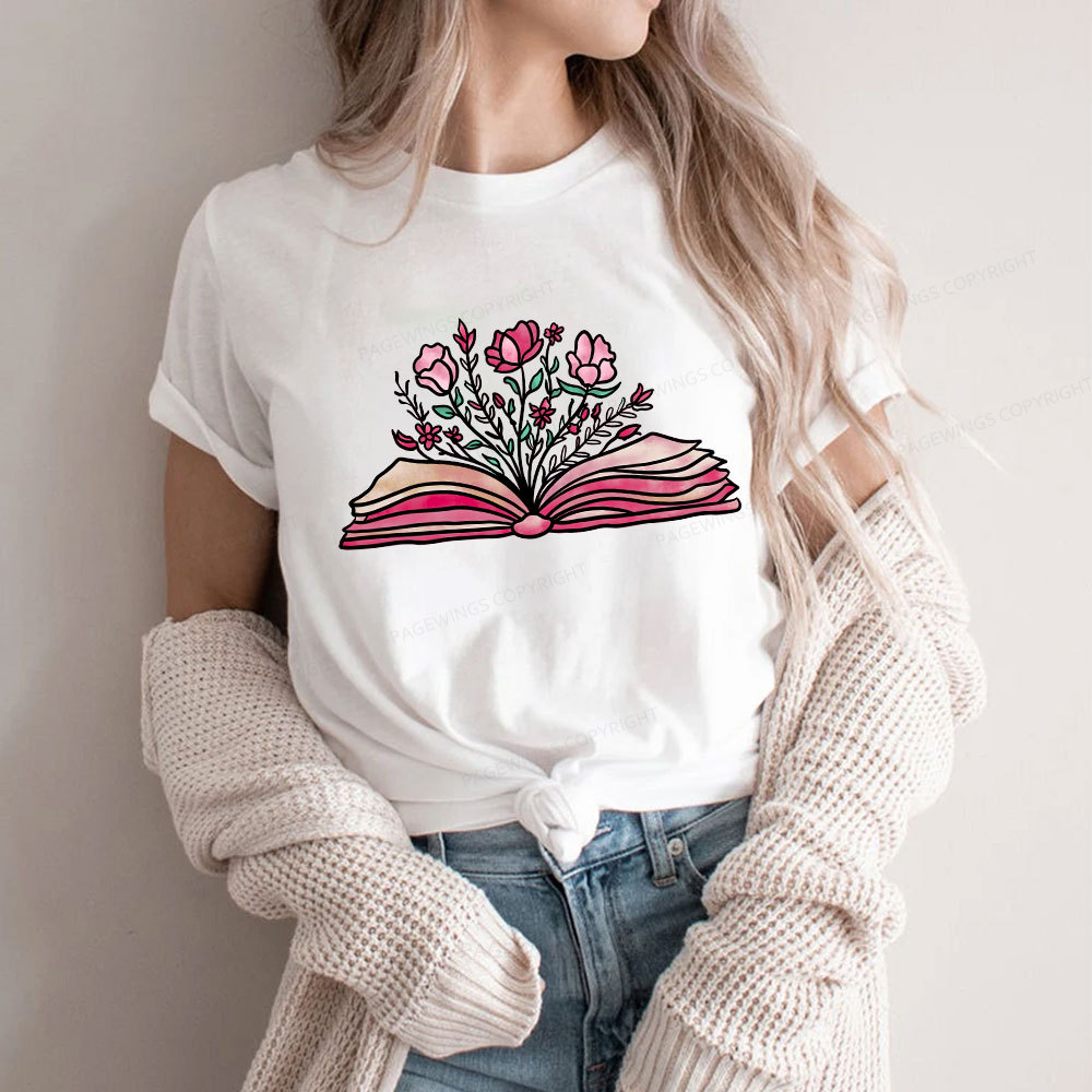 Pagewings Booktrovert Definition Funny Book Lover Png Unisex Classic T-shirt