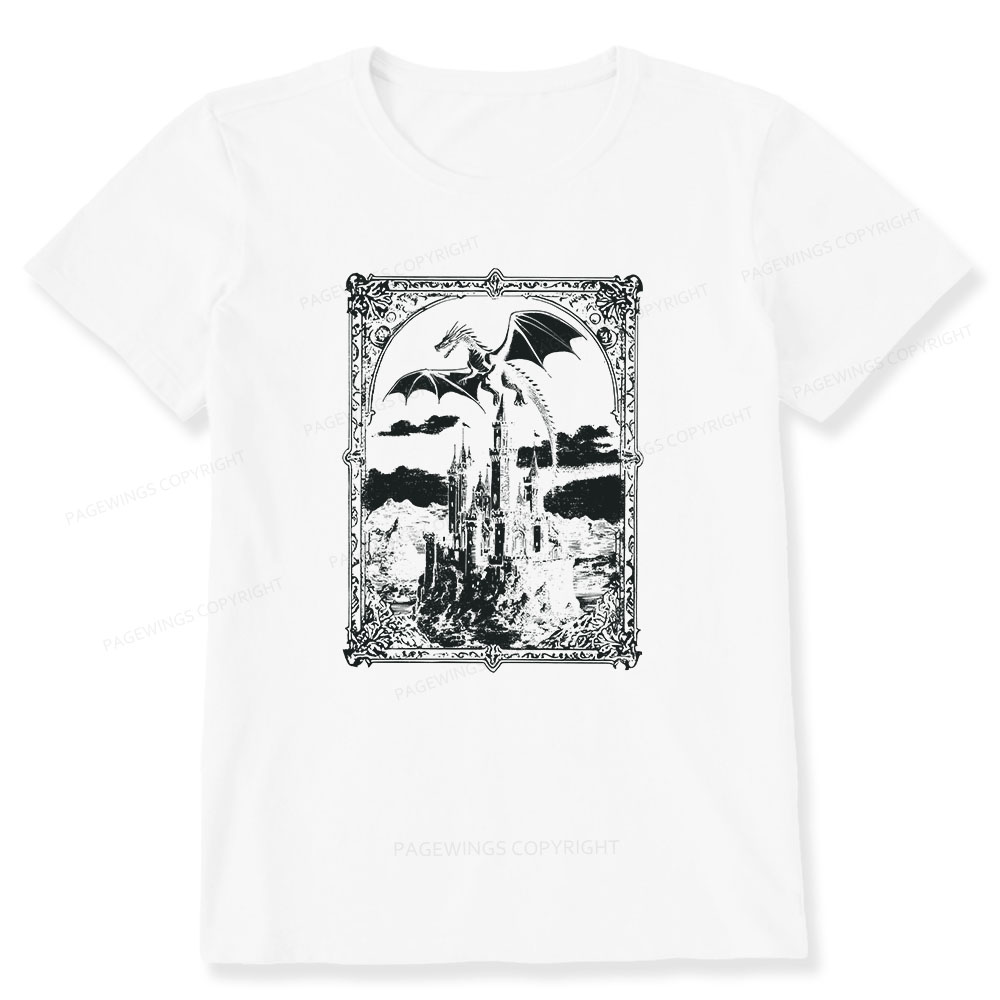 Pagewings Vintage Dragon Unisex Classic T-shirt