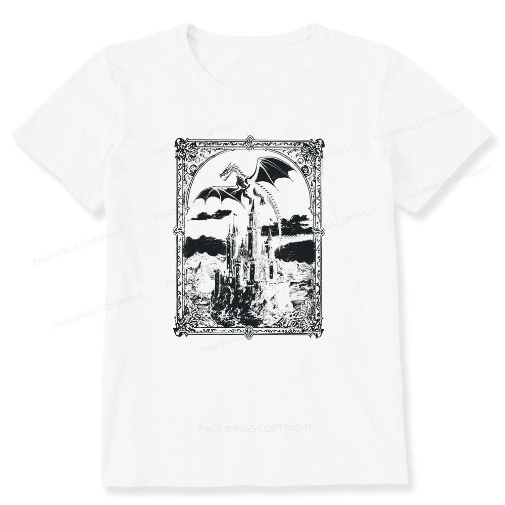 Pagewings Vintage Dragon Unisex Classic T-shirt
