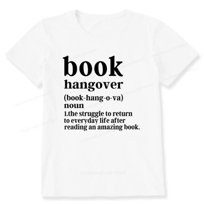 Pagewings Book Hangover Unisex Classic T-shirt