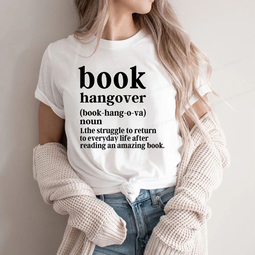 Pagewings Book Hangover Unisex Classic T-shirt