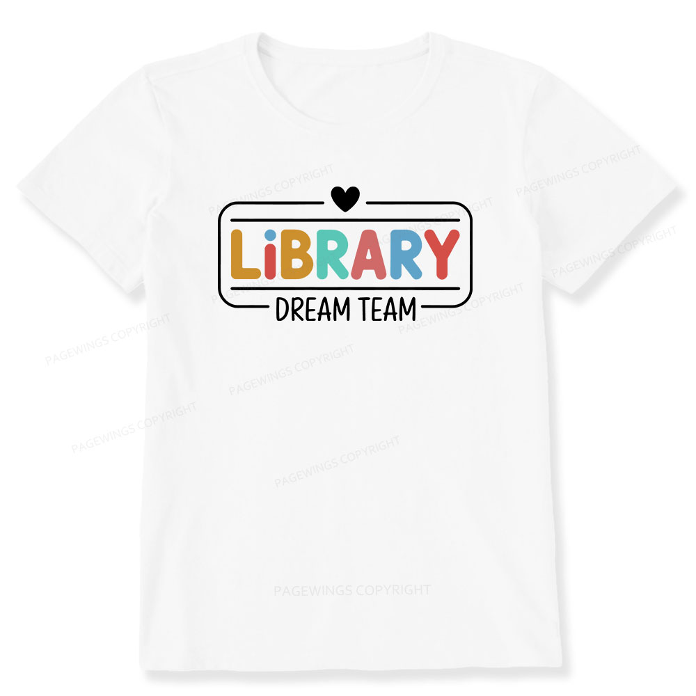 Pagewings Library Dream Team Unisex Classic T-shirt