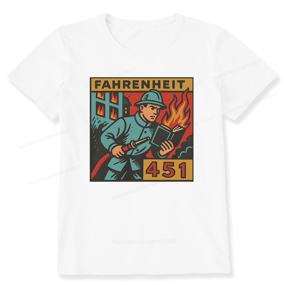 Pagewings Literature 451 Unisex Classic T-shirt