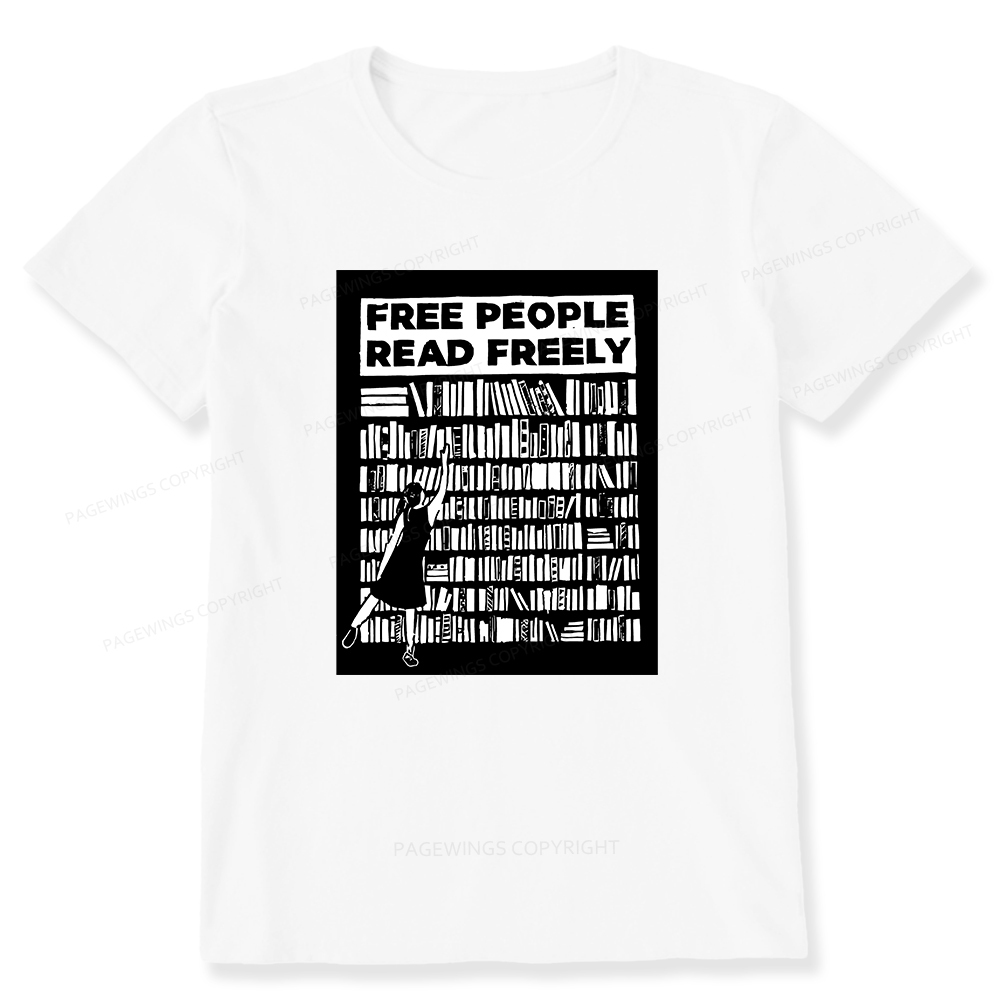 Pagewings Free People Read Freely Unisex Classic T-shirt