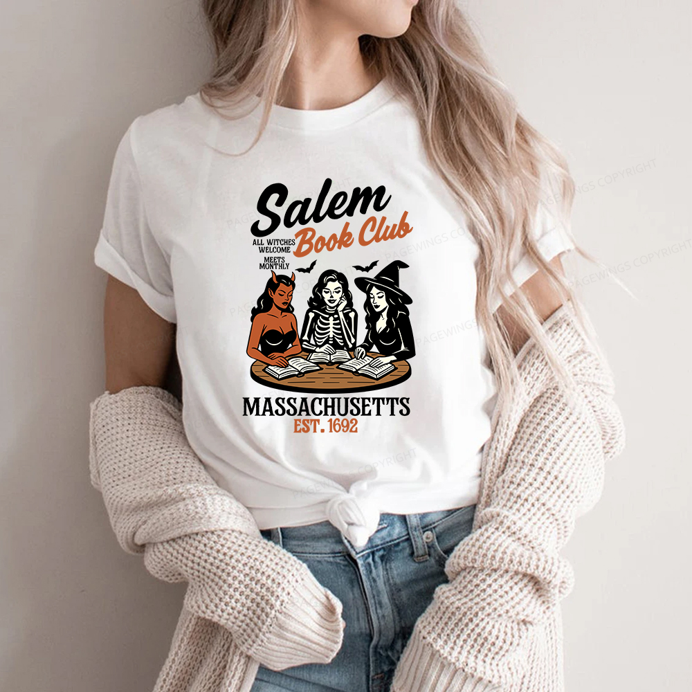 Pagewings Salem Book Club Unisex Classic T-shirt