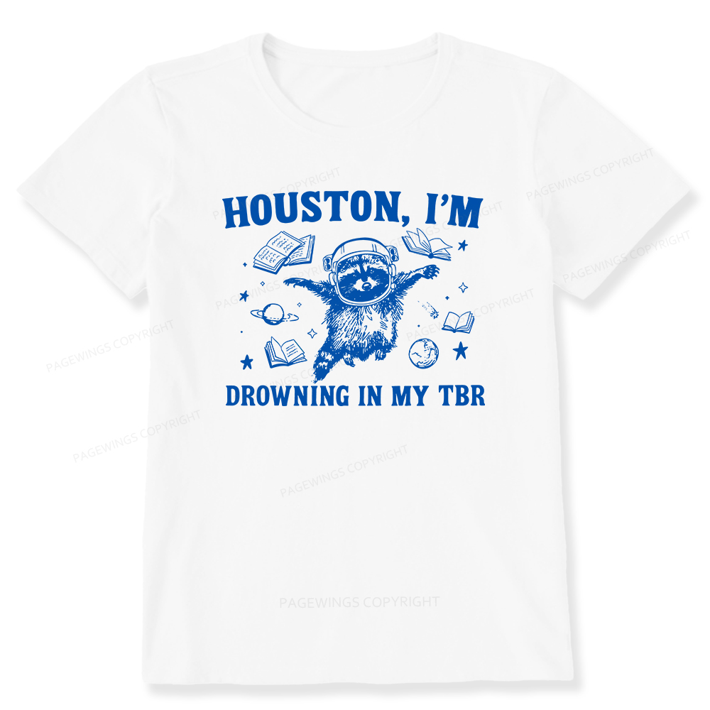 Pagewings Houston I’m Drowning In My TBR Unisex Classic T-shirt