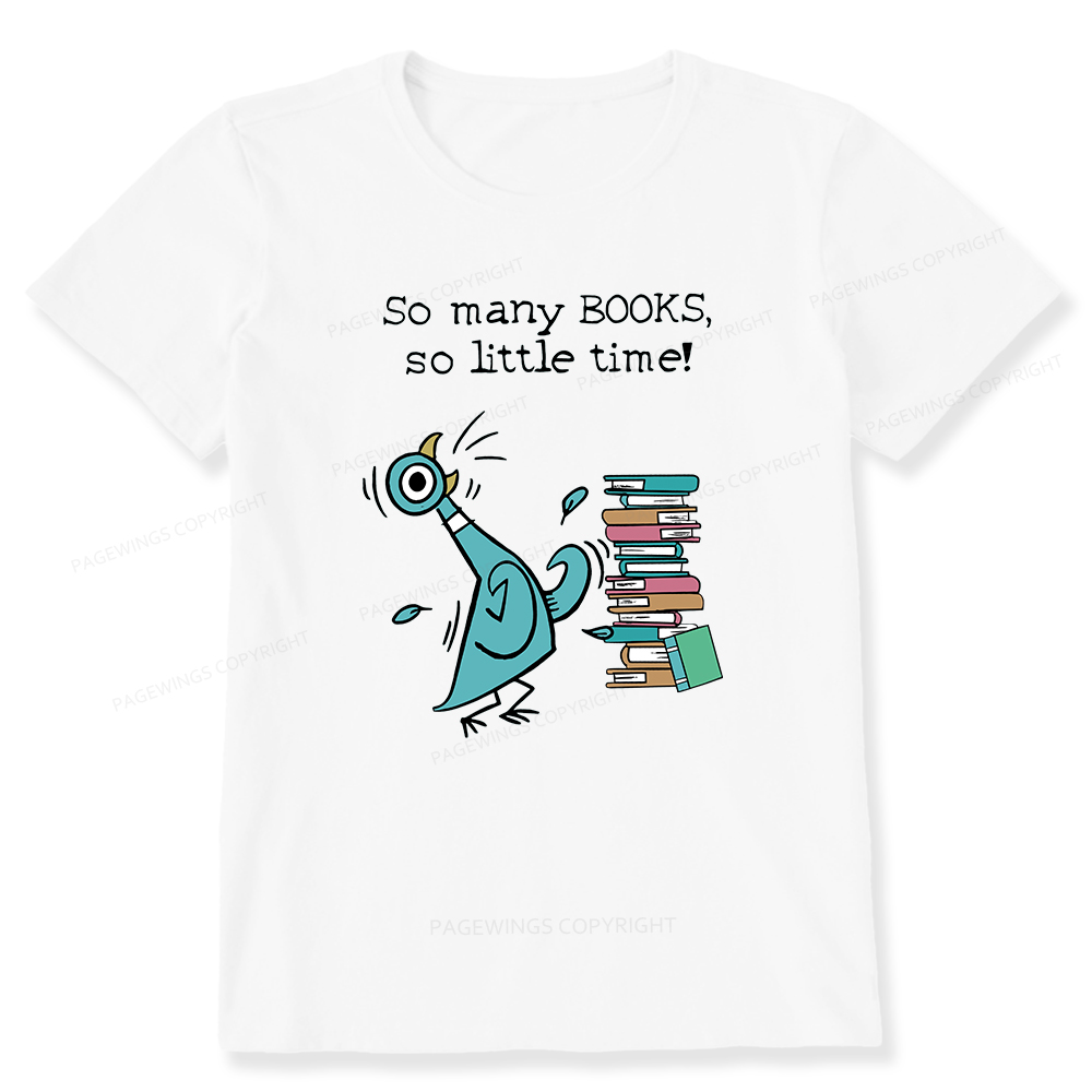 Pagewings So Many Books So Little Time Unisex Classic T-shirt