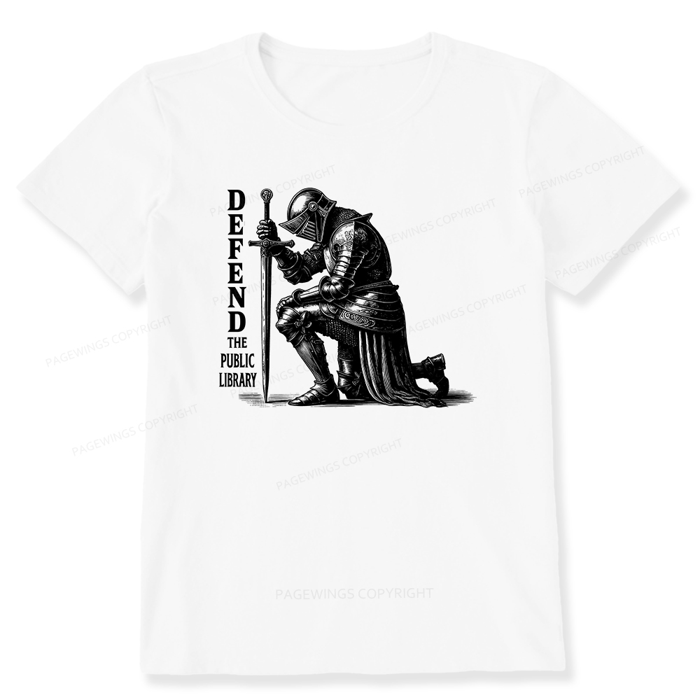 Pagewings Defend the Public Library Unisex Classic T-shirt