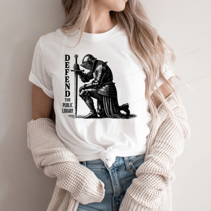 Pagewings Defend the Public Library Unisex Classic T-shirt