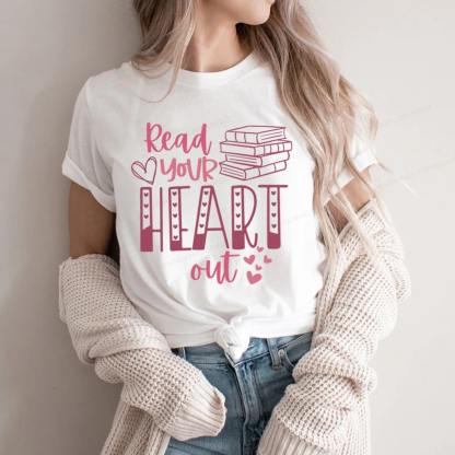 Pagewings Valentine Sweatshirt Read Your Heart Unisex Classic T-shirt
