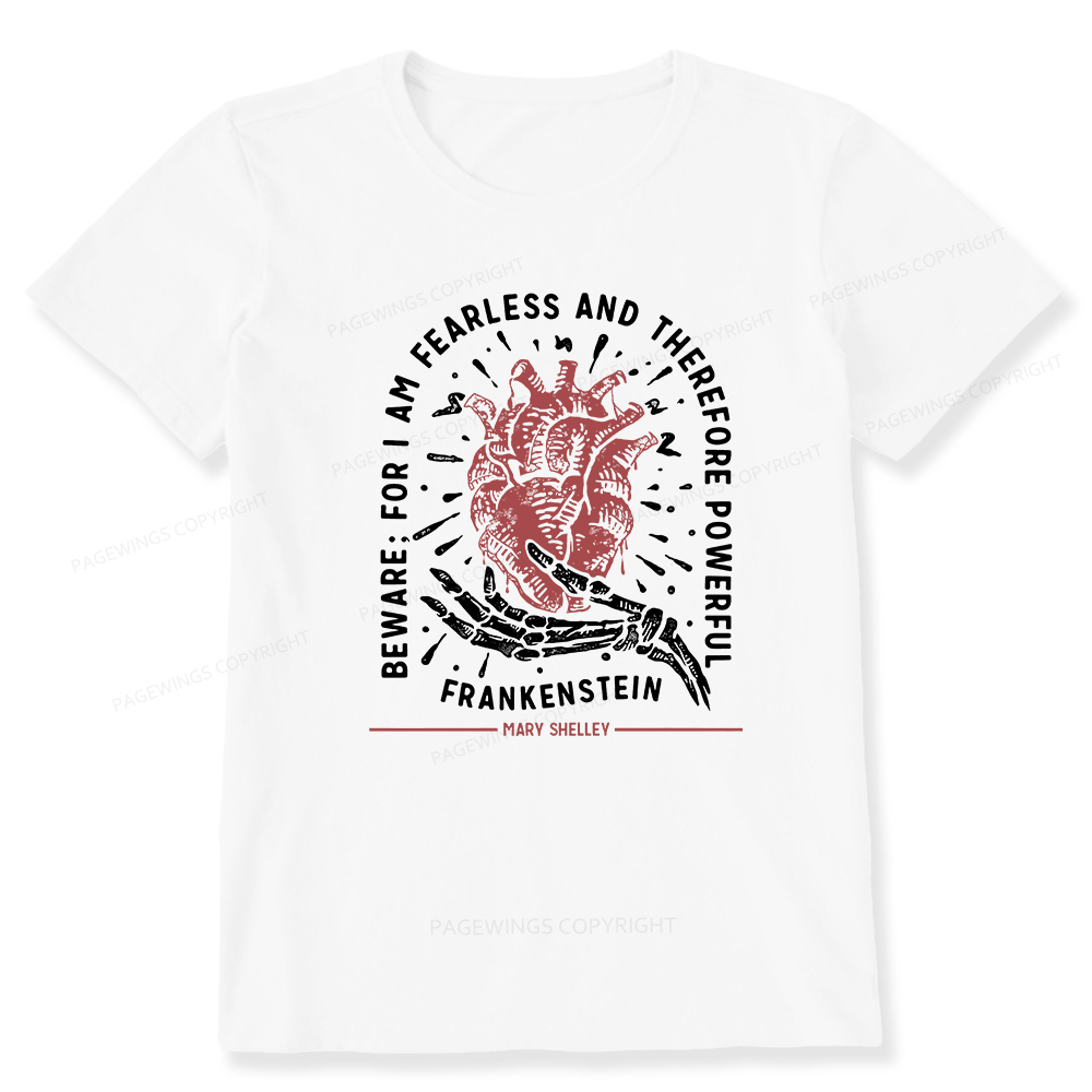 Pagewings For I Am Fearless And Therefore Powerful Unisex Classic T-shirt