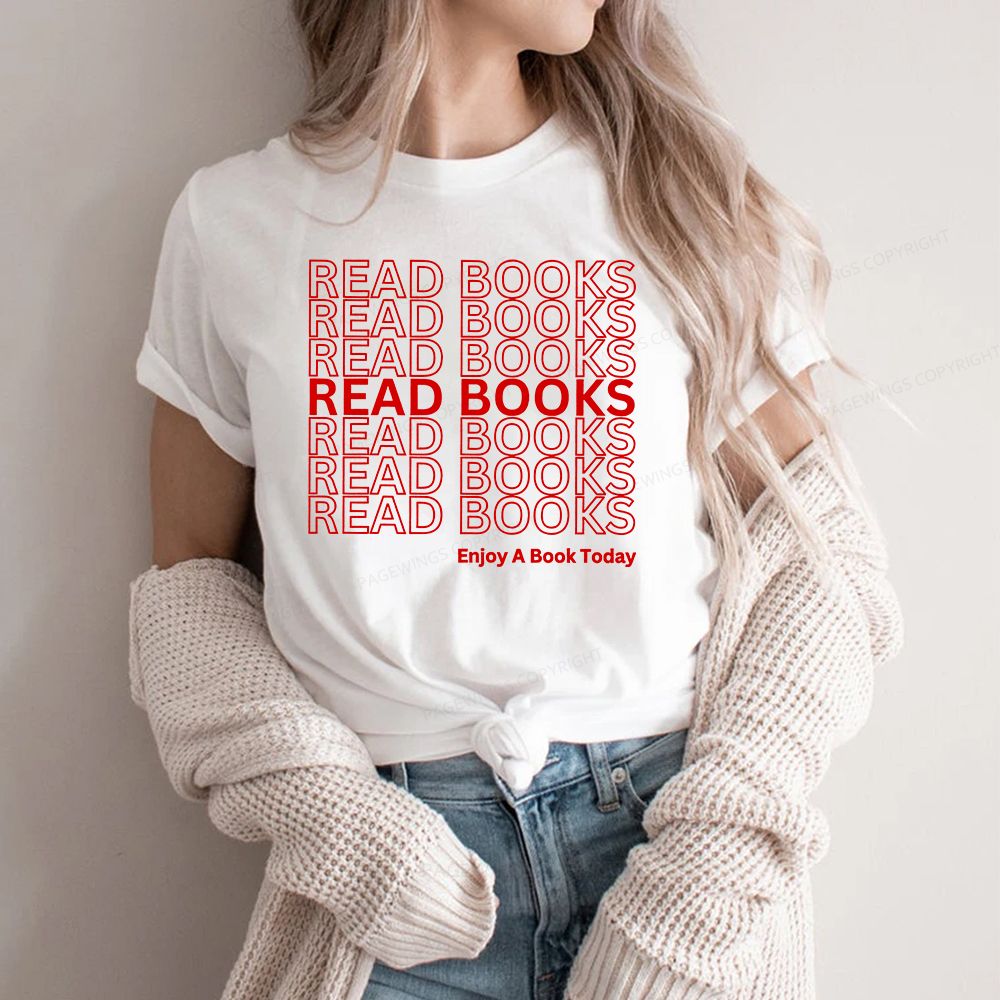 Pagewings Read Books Librarian Unisex Classic T-shirt