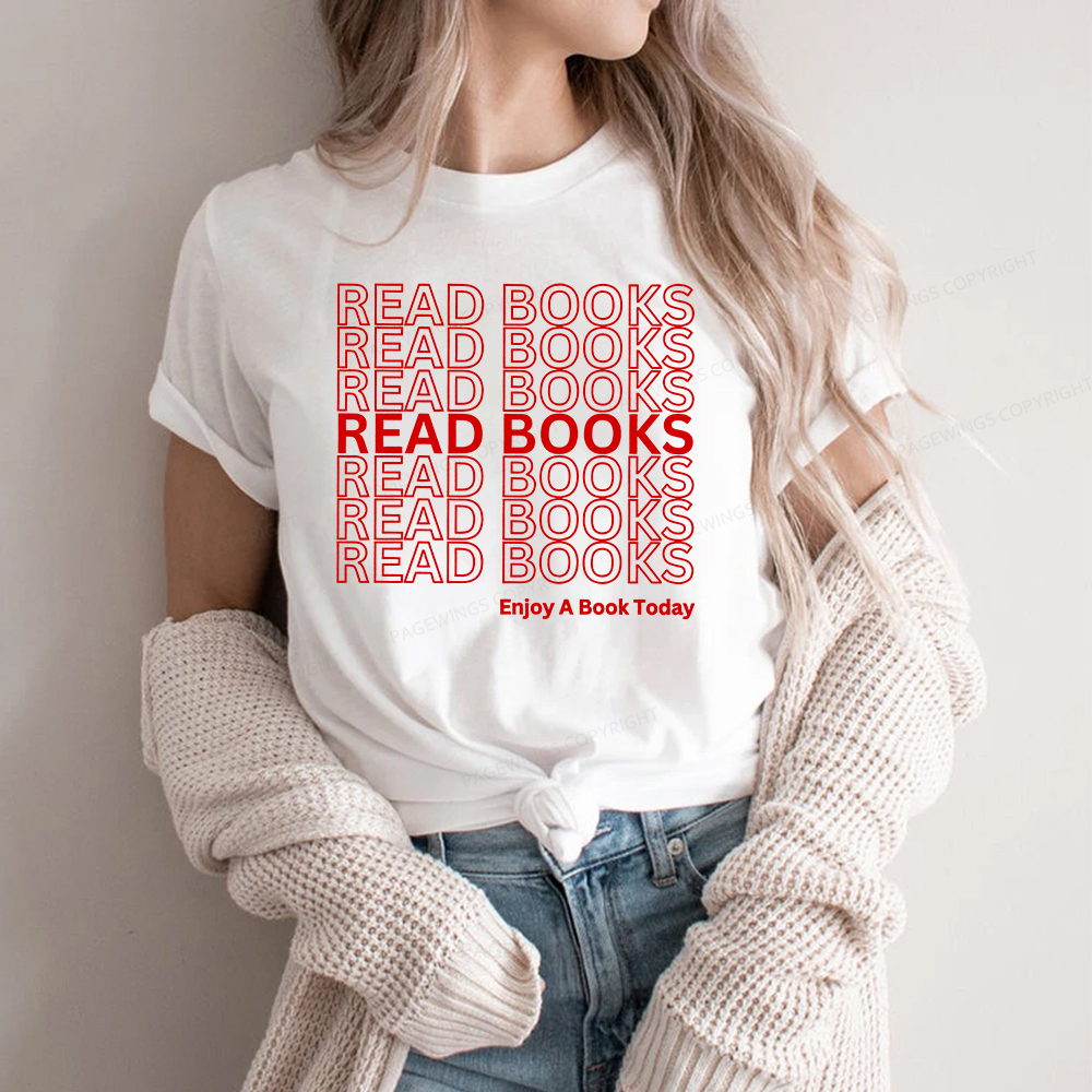 Pagewings Read Books Librarian Unisex Classic T-shirt
