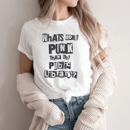 Pagewings What's More Punk Than The Public Library Unisex Classic T-shirt