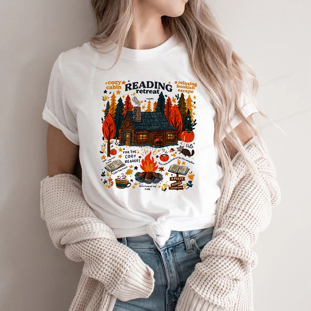 Pagewings Reading Retreat Unisex Classic T-shirt