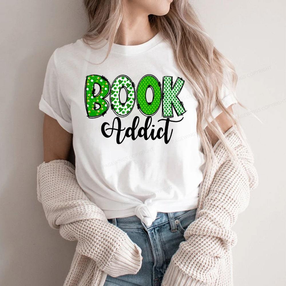 Pagewingsread t Patrick's Day Gift for bookworm,Book Lovers Unisex Classic T-shirt