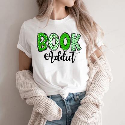 Pagewingsread t Patrick's Day Gift for bookworm,Book Lovers Unisex Classic T-shirt