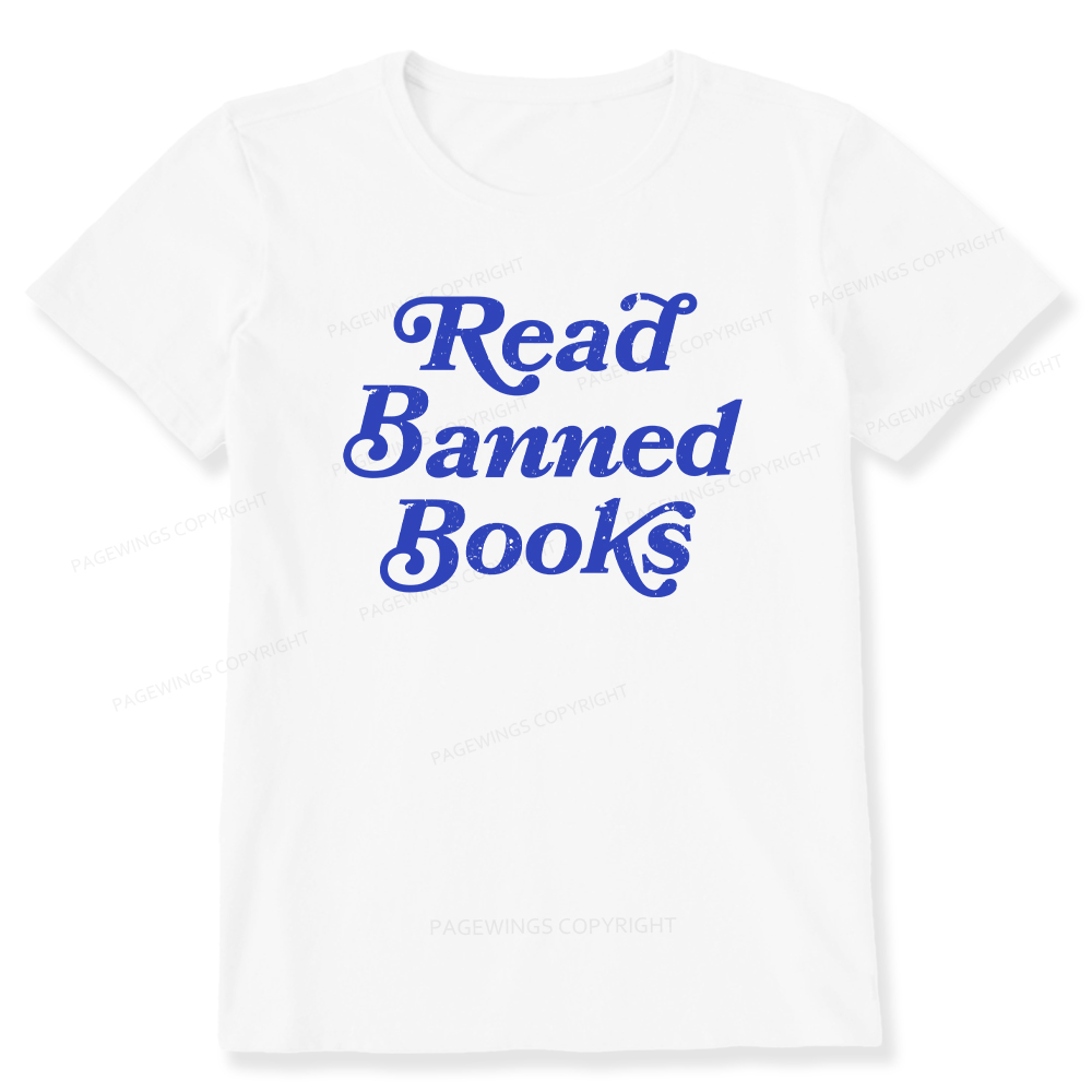 Pagewings Read Banned Books Unisex Classic T-shirt
