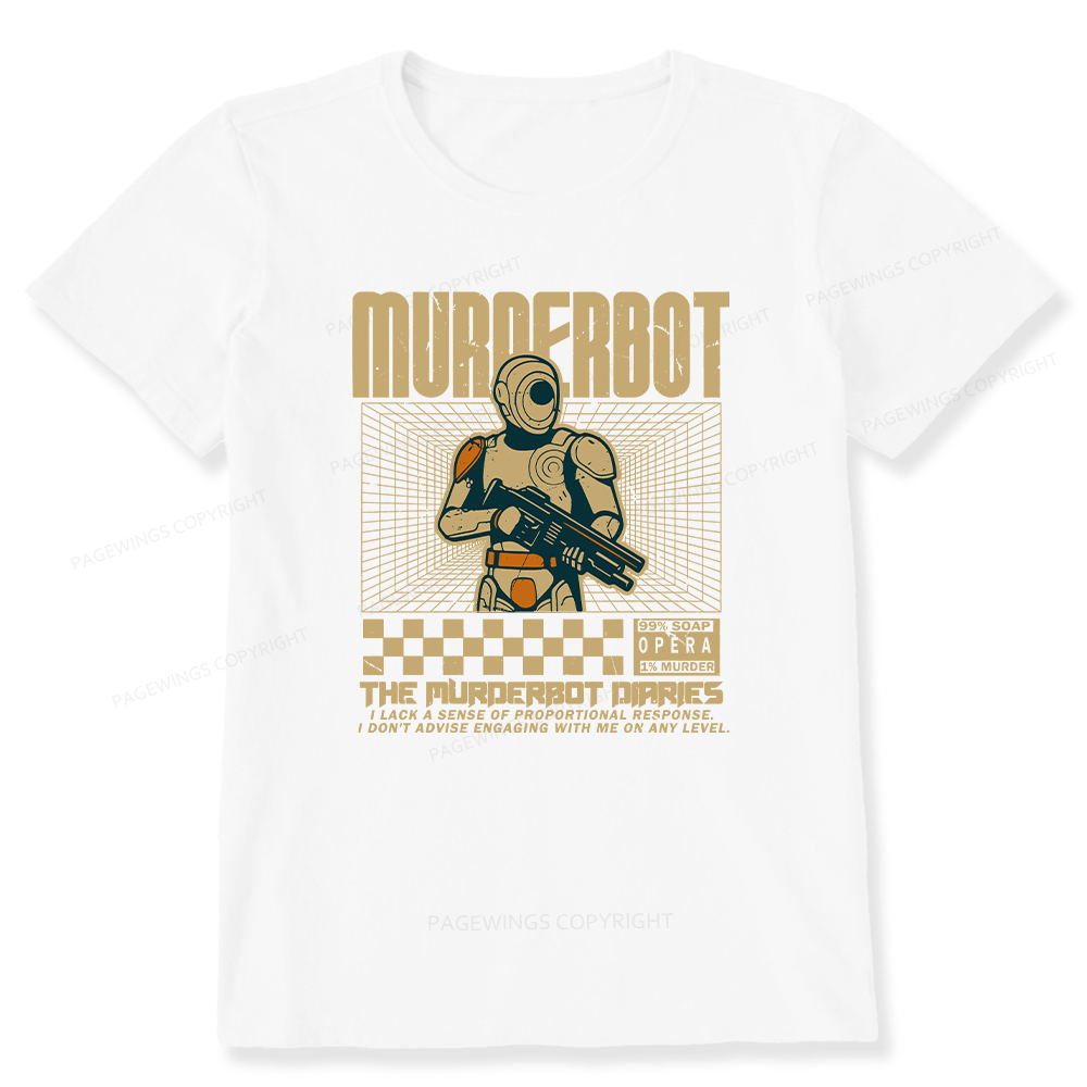 Pagewings Murderbot Unisex Classic T-shirt