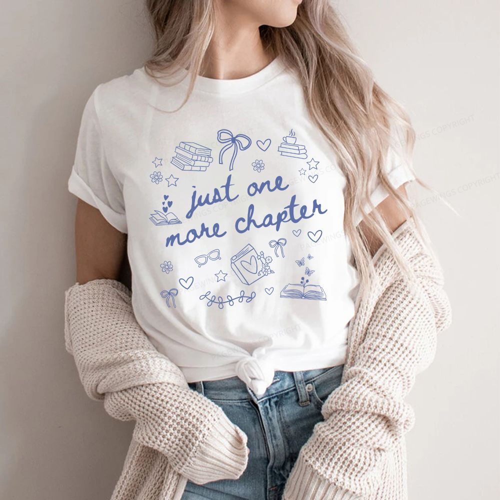 Pagewings Just One More Chapter Unisex Classic T-shirt