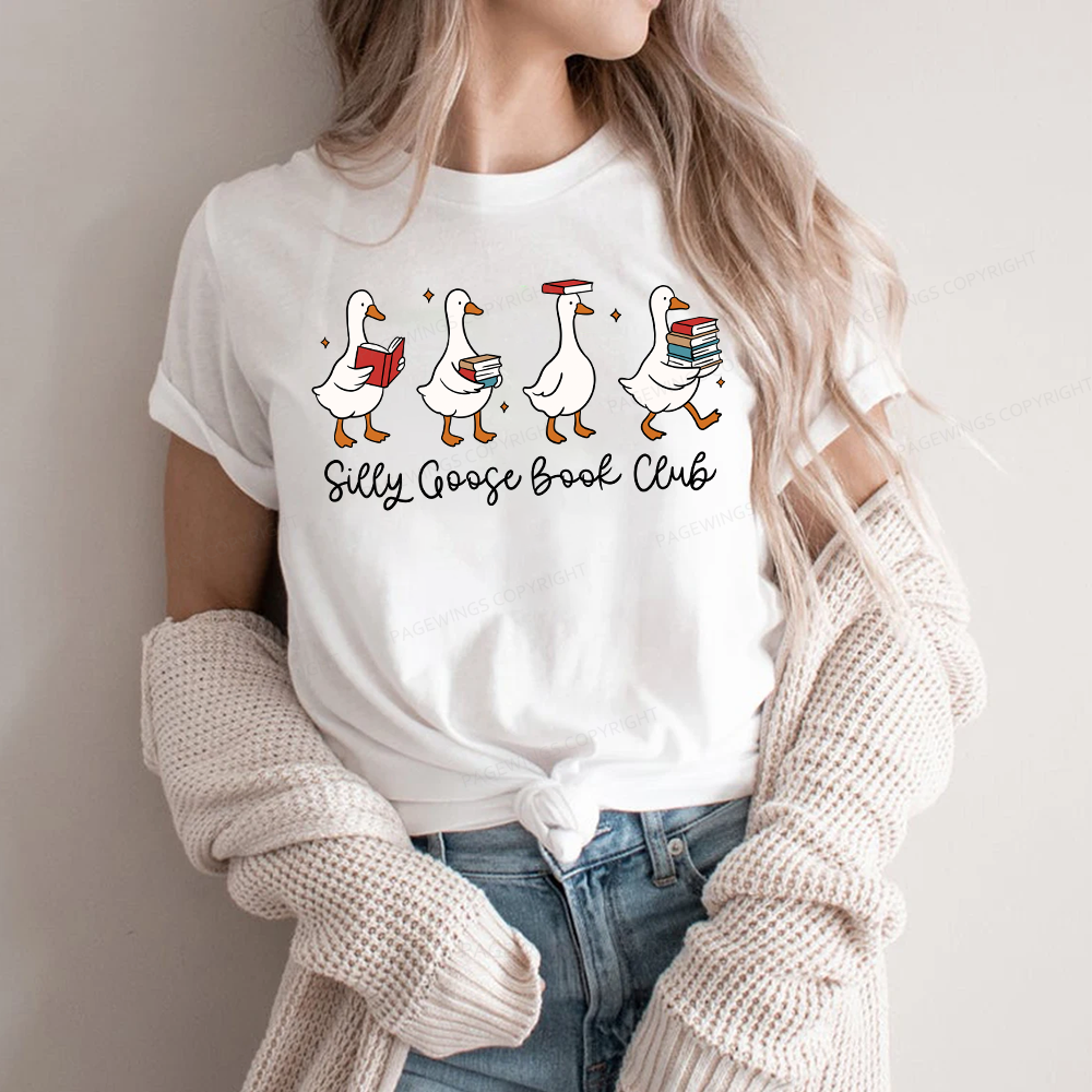 Pagewings Silly Goose Book Club Unisex Classic T-shirt