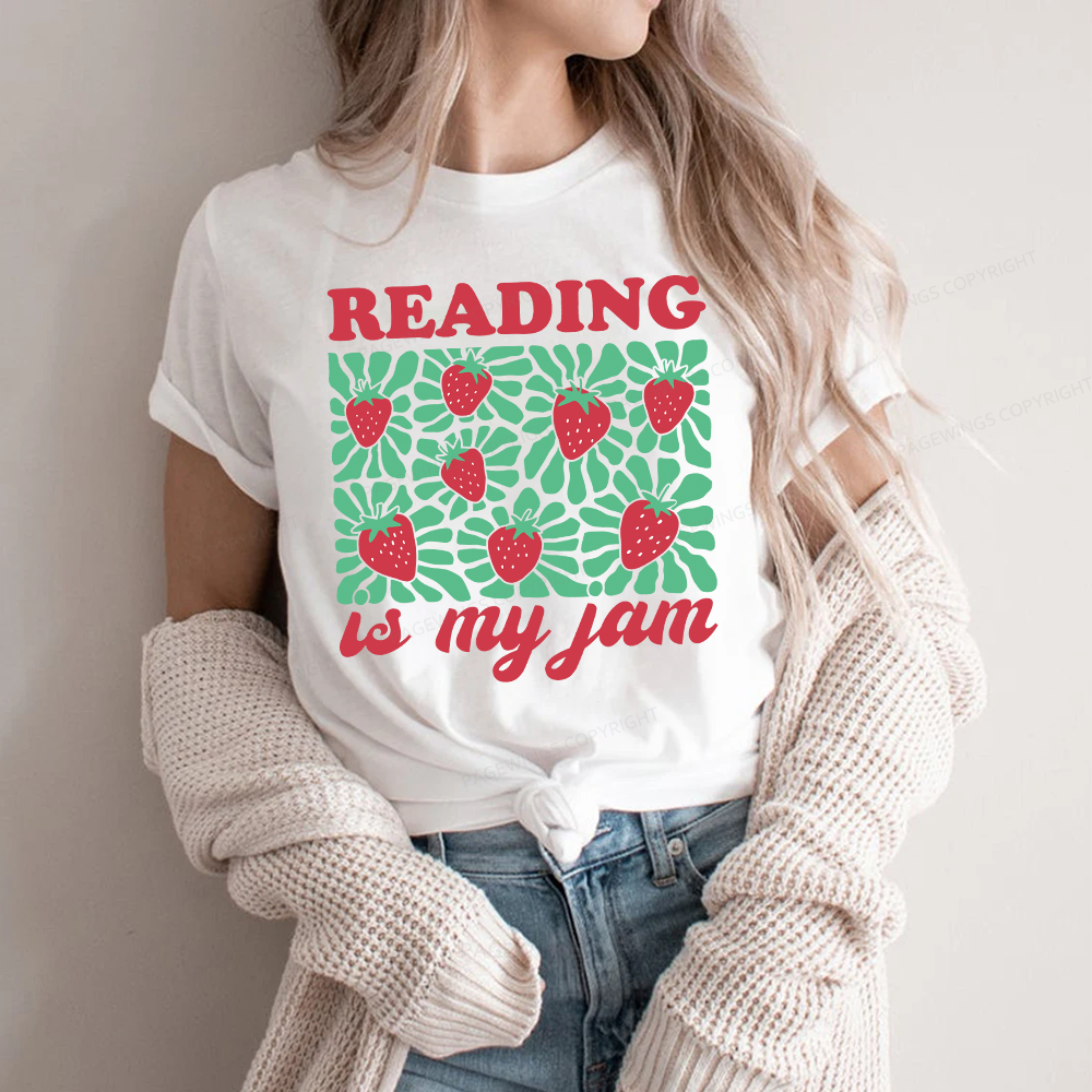 Pagewings Reading Is My Jam Unisex Classic T-shirt